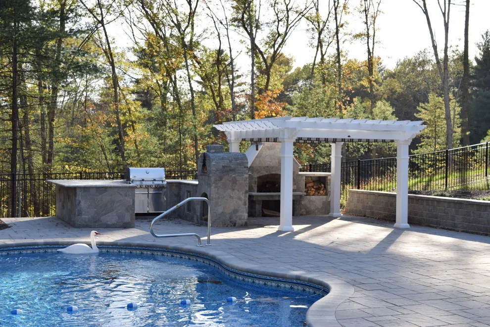 Outdoor Kitchen with Pergola by Baystate Outdoor Personia - Photo 2