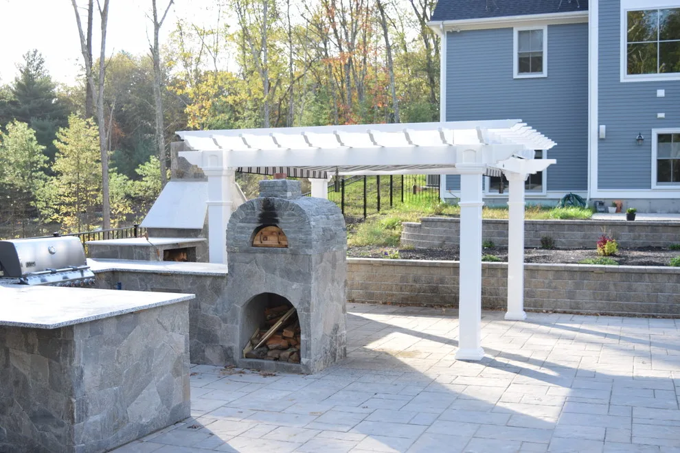 Outdoor Kitchen with Pergola by Baystate Outdoor Personia - Photo 12