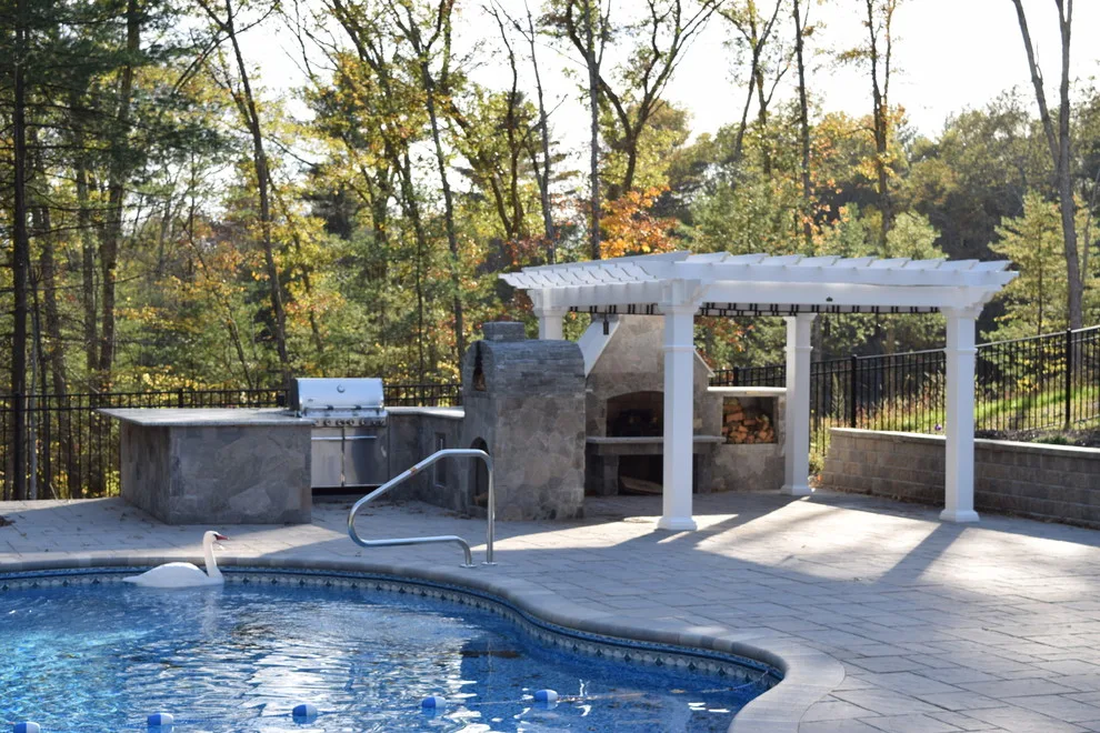 Outdoor Kitchen with Pergola by Baystate Outdoor Personia - Photo 7