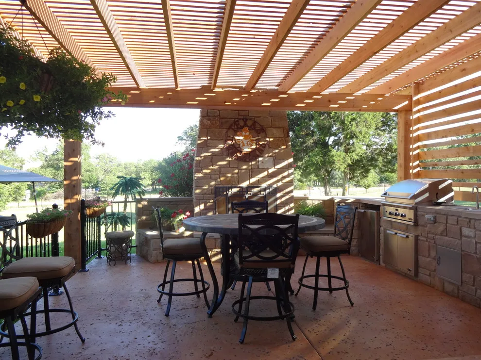 outdoor structures and shade solutions by Hometown Decking And Decorative Concrete - Photo 33