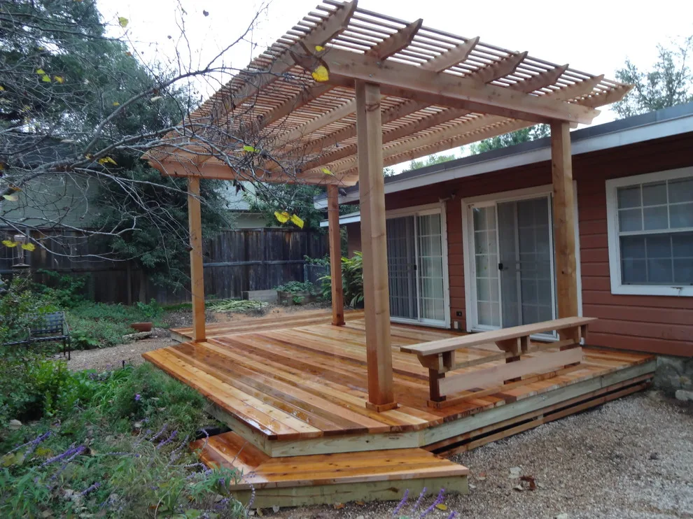 outdoor structures and shade solutions by Hometown Decking And Decorative Concrete - Photo 29