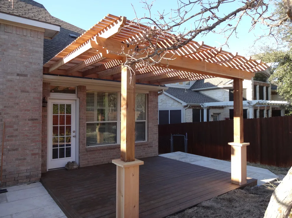 outdoor structures and shade solutions by Hometown Decking And Decorative Concrete - Photo 14