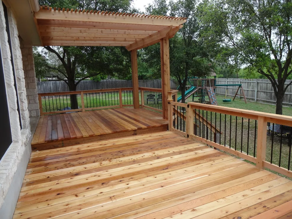 outdoor structures and shade solutions by Hometown Decking And Decorative Concrete - Photo 34