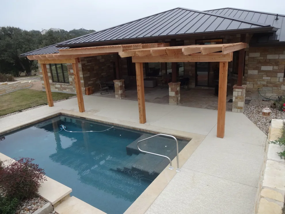 outdoor structures and shade solutions by Hometown Decking And Decorative Concrete - Photo 23
