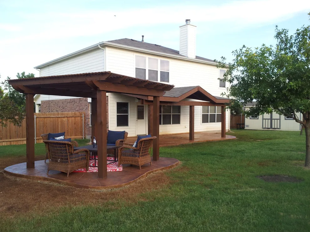 outdoor structures and shade solutions by Hometown Decking And Decorative Concrete - Photo 18