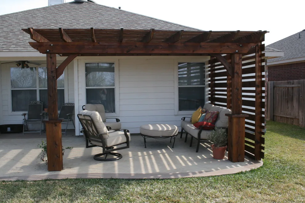 outdoor structures and shade solutions by Hometown Decking And Decorative Concrete - Photo 22