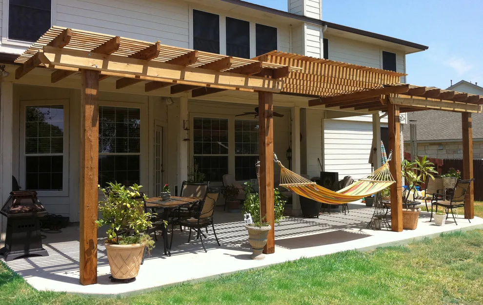 outdoor structures and shade solutions by Hometown Decking And Decorative Concrete - Photo 27