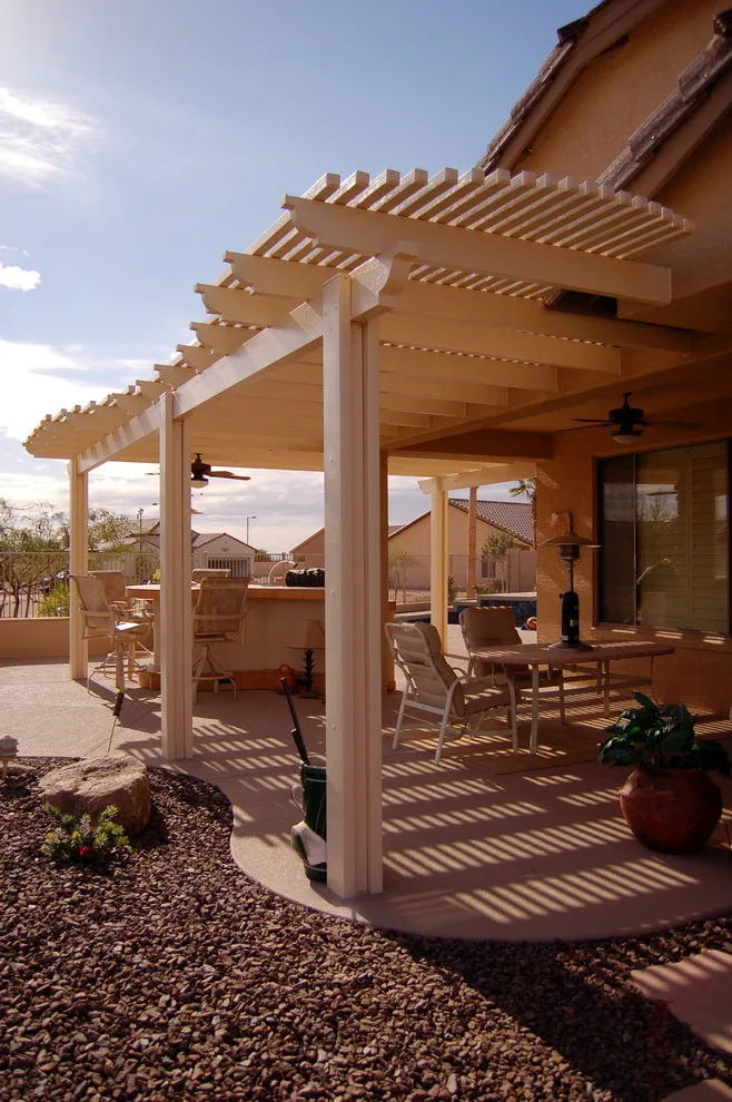 Phoenix Garden Lattice Patio Shade by Booth Built Patio Products - Photo 5