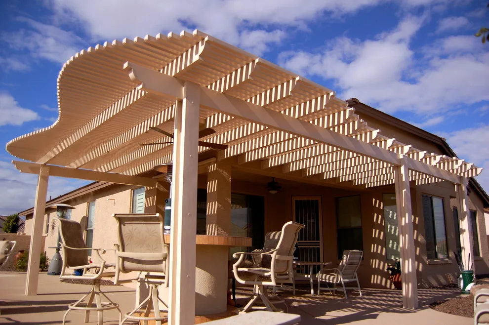 Phoenix Garden Lattice Patio Shade by Booth Built Patio Products - Photo 3