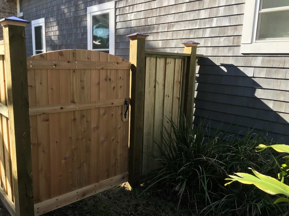 Framed Fence Design by Garden Home Spaces - Photo 2