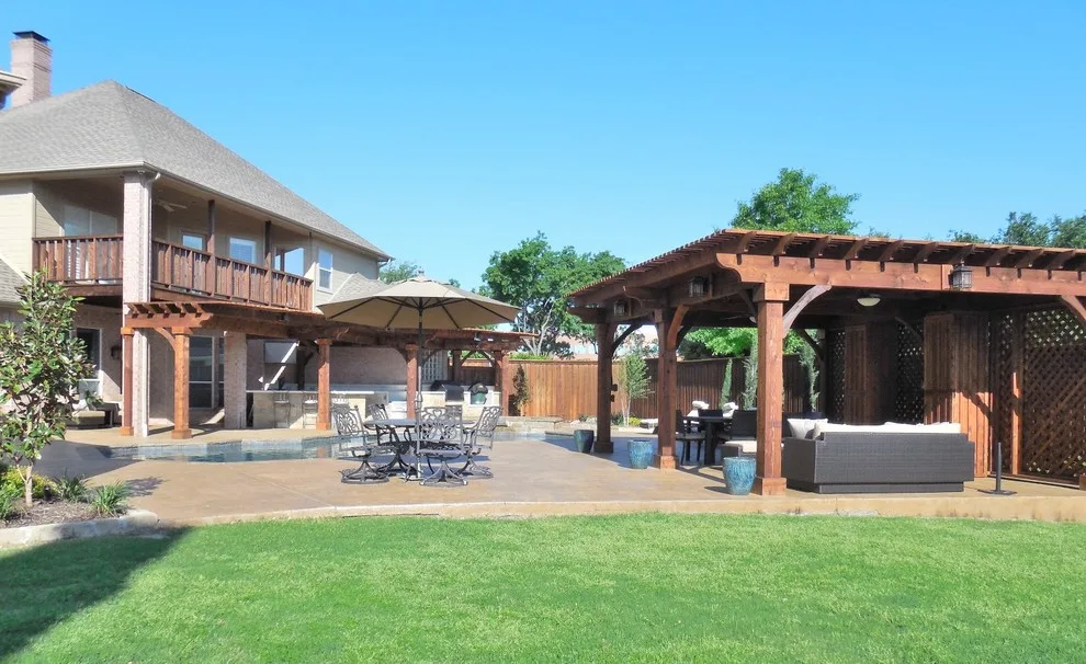 Plano Backyard Transformation by MrZ Contracting - Photo 8