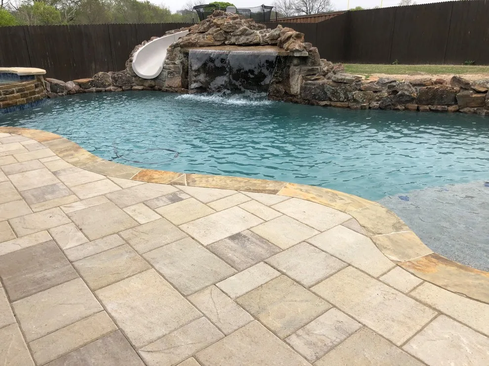 Plano, Grotto, and Large Pool Slide by Ortus Exteriors - Photo 2