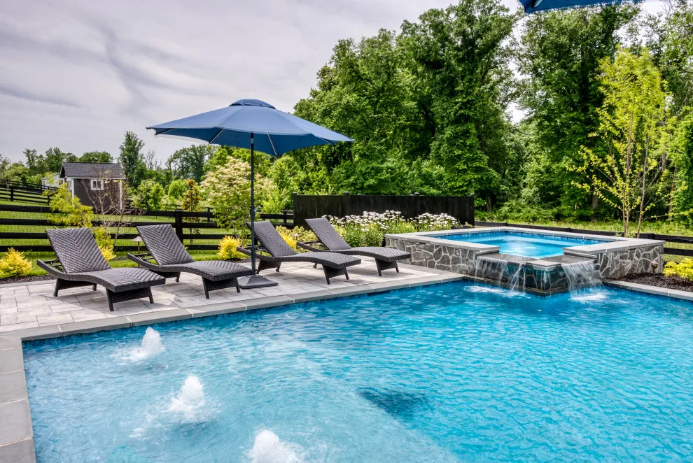 Backyard Pool Paradise by Deckscapes Of VA, LLC - Photo 7