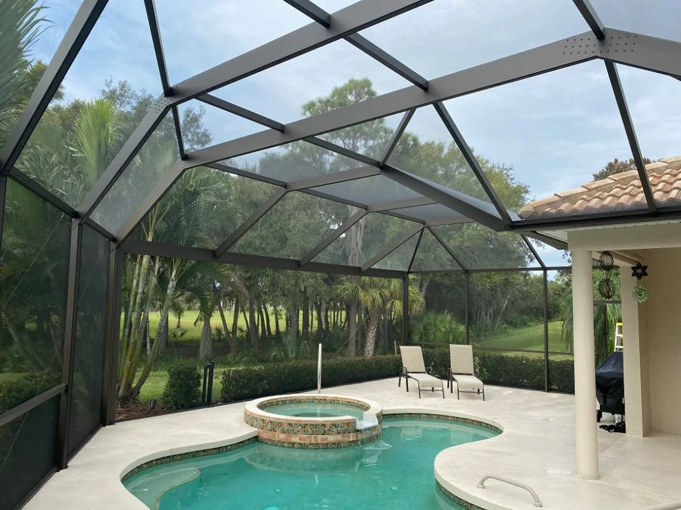 Modern Pool Cage Painting - Photo 2