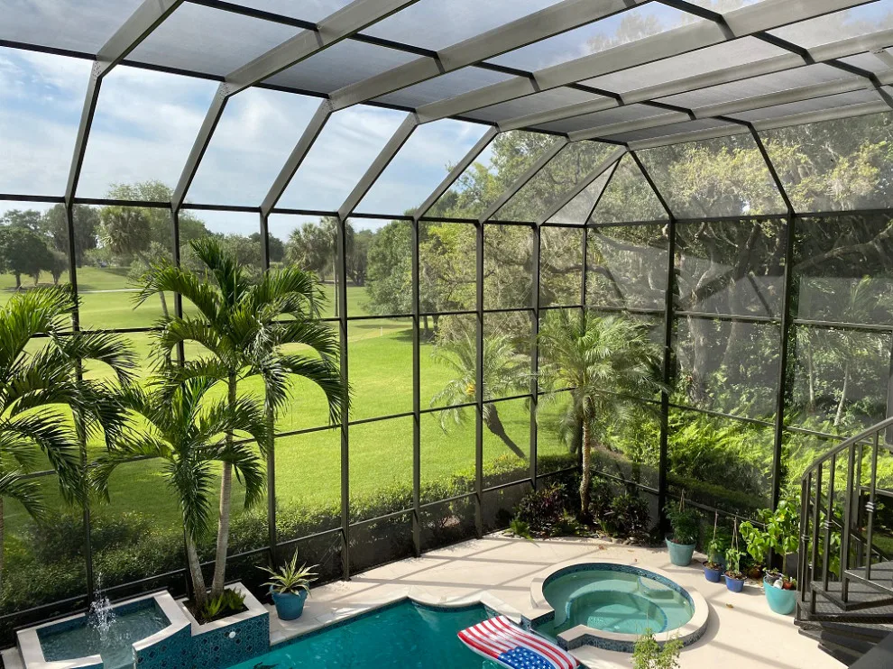 Modern Pool Cage Painting - Photo 3
