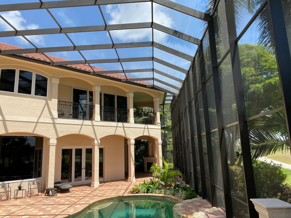 Modern Pool Cage Painting - Photo 4