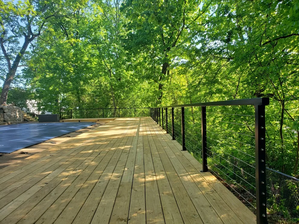 Custom Handrails for Pool Deck by Decks On A Budget - Photo 2