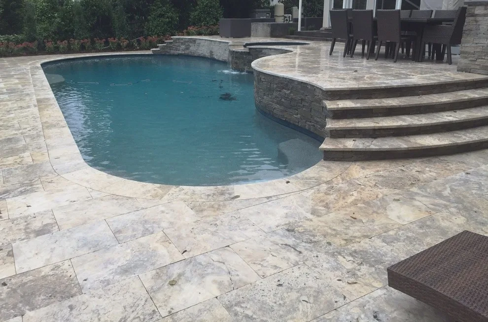 Swimming Area Patios by Premier Stone Outdoor Living - Photo 8