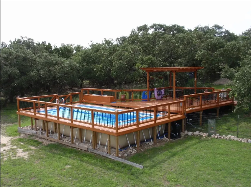 Swimming Area Patios by Quality Custom Decks - Photo 20