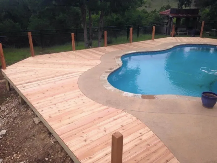 Swimming Area Patios by Quality Custom Decks - Photo 14
