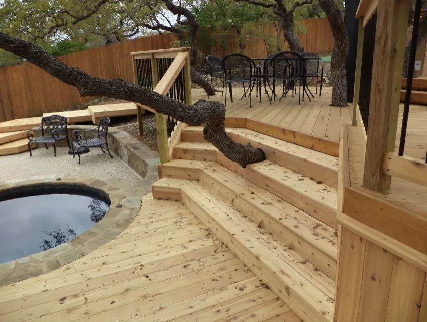 Swimming Area Patios by Quality Custom Decks - Photo 11