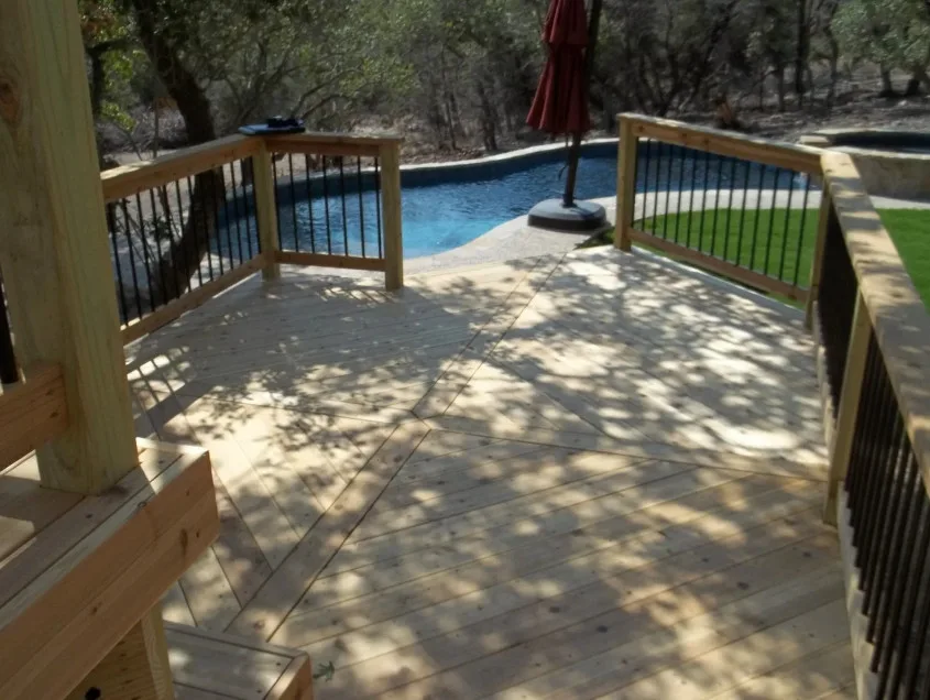 Swimming Area Patios by Quality Custom Decks - Photo 25
