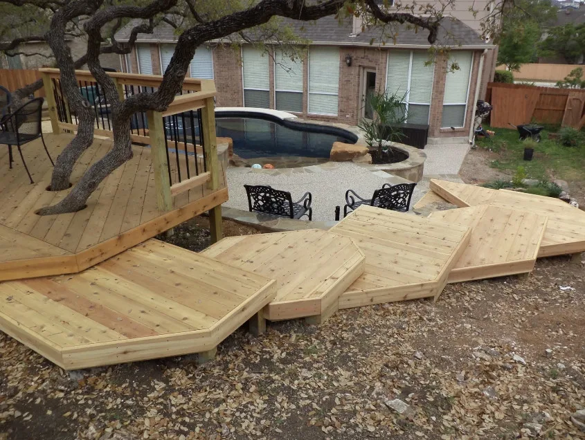 Swimming Area Patios by Quality Custom Decks - Photo 8