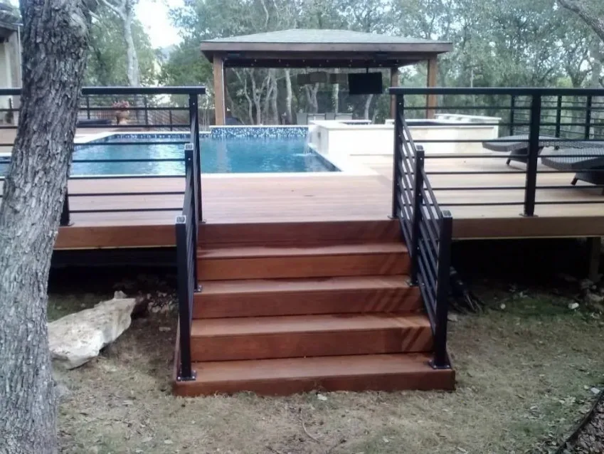 Swimming Area Patios by Quality Custom Decks - Photo 5