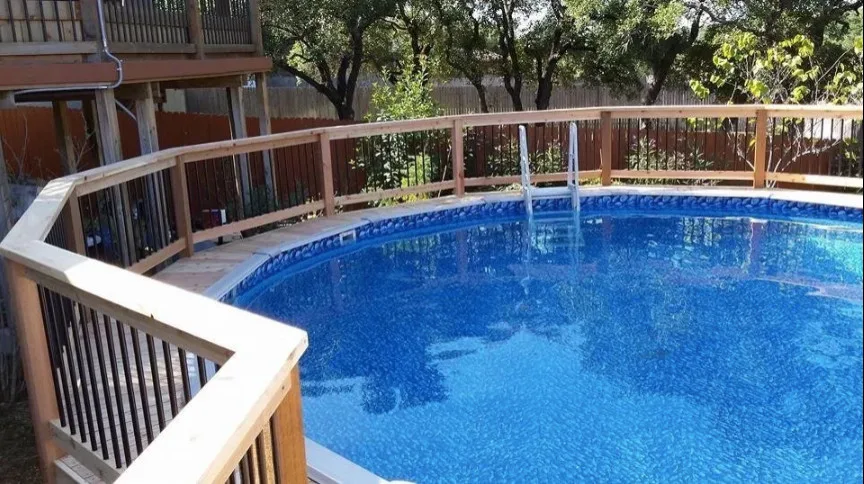 Swimming Area Patios by Quality Custom Decks - Photo 28