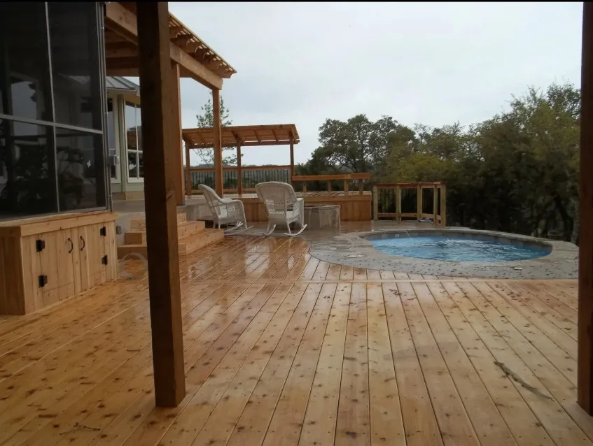 Swimming Area Patios by Quality Custom Decks - Photo 21