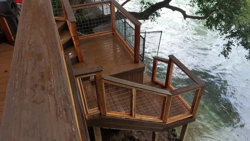 Swimming Area Patios by Quality Custom Decks - Photo 31