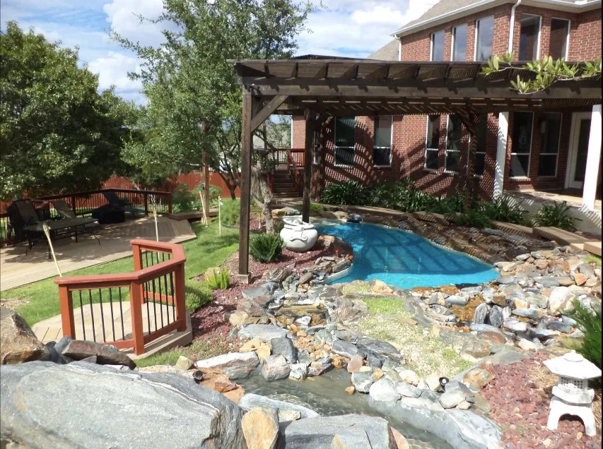 Swimming Area Patios by Quality Custom Decks - Photo 15