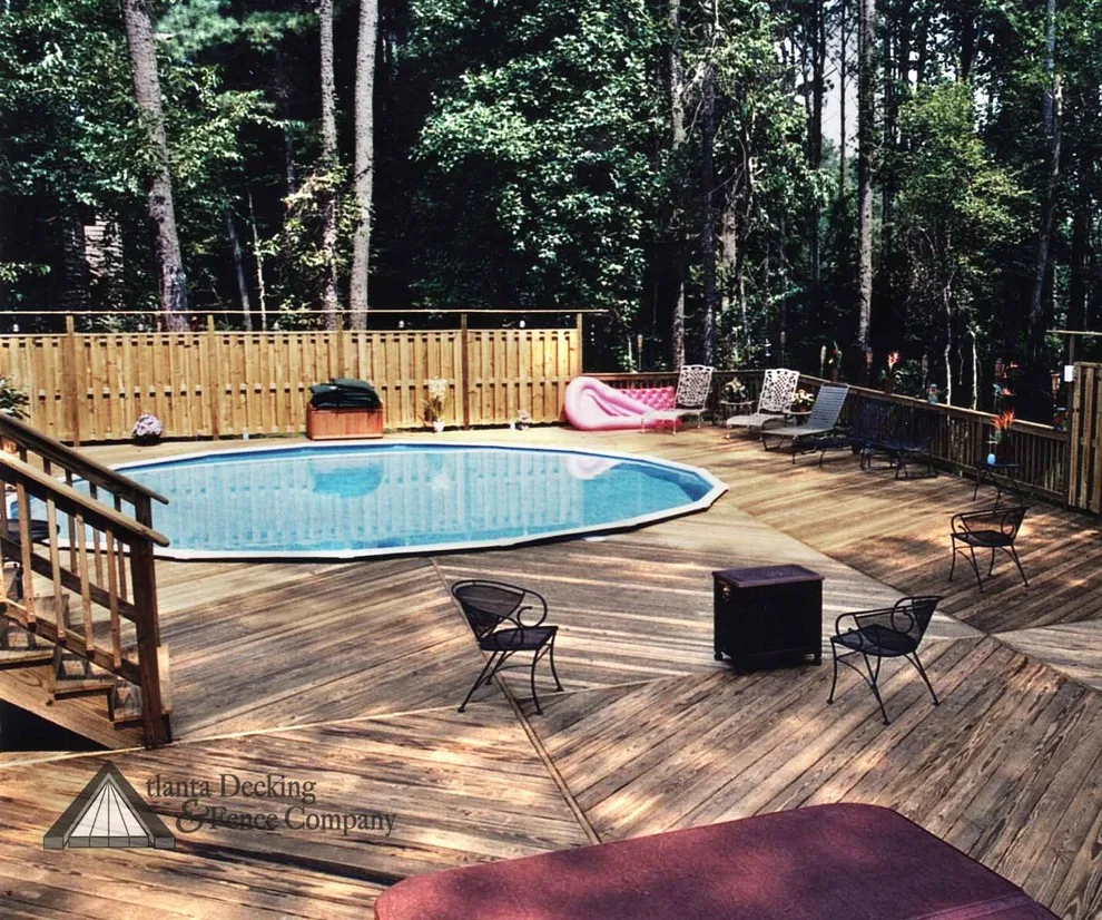 Swimming Pool Patios by Atlanta Decking & Fence Co., Inc. - Photo 2