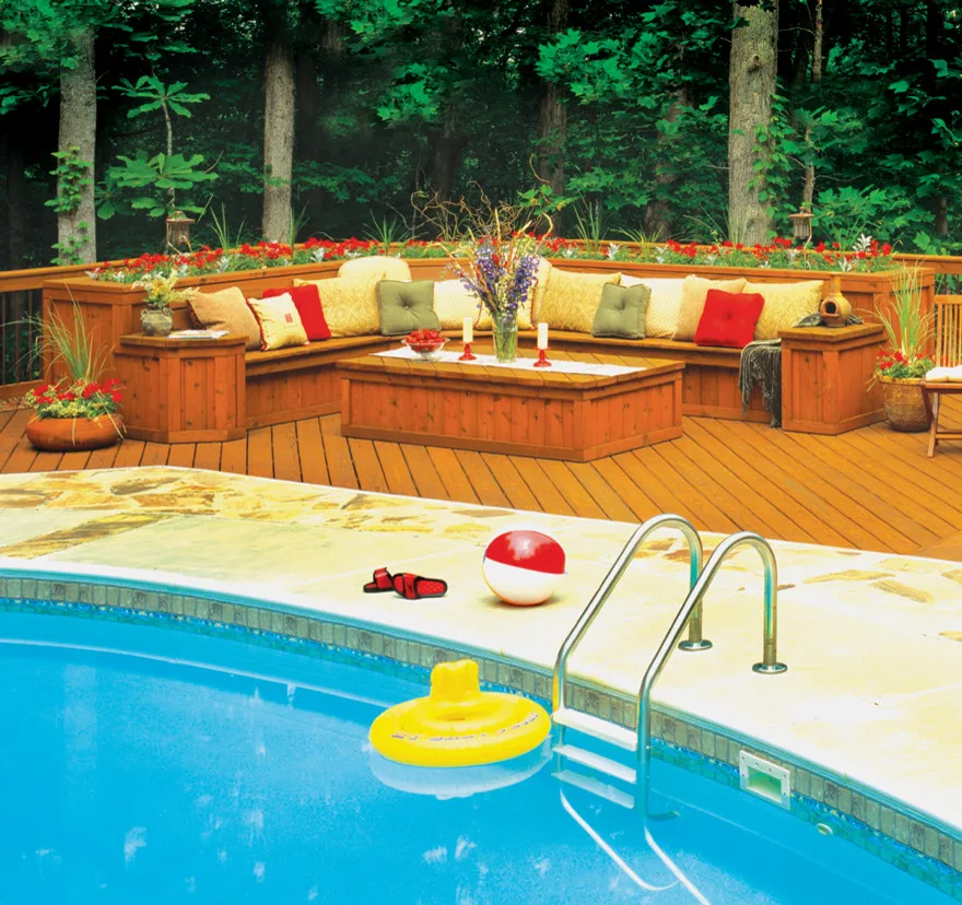 Swimming Pool Patios by Atlanta Decking & Fence Co., Inc. - Photo 6