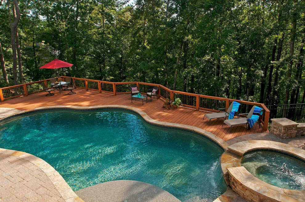 Swimming Pool Patios by Atlanta Decking & Fence Co., Inc. - Photo 13