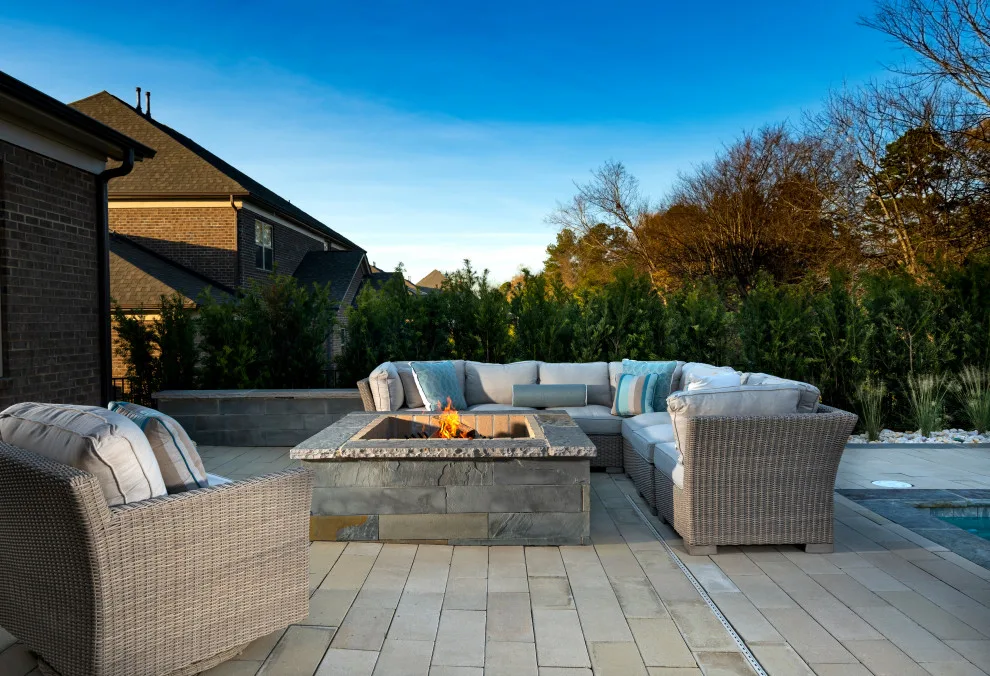 Outdoor Oasis with Swimming Pool and Culinary Area by The Stone Man - Photo 4
