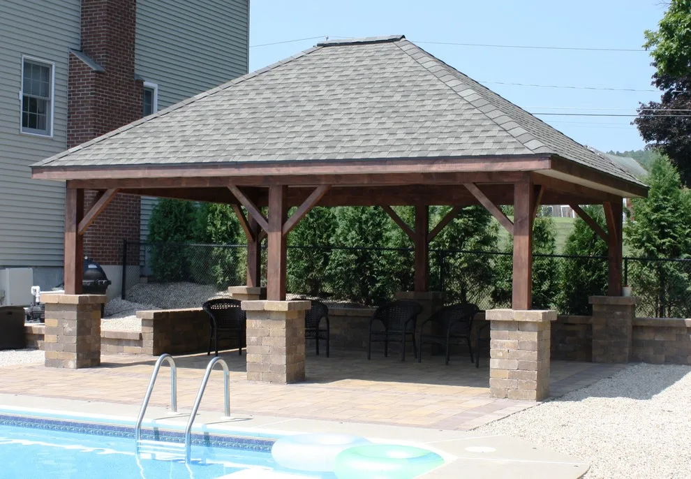 Swimming Pool Pavilion by Steve Petrunti Building And Remodeling - Photo 4
