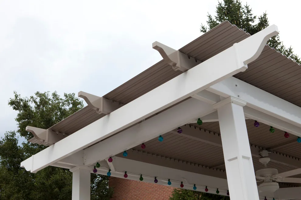 Louvered Roof Patio Cover for Poolside by American Louvered Roof Systems - Photo 6