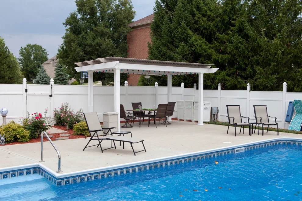 Louvered Roof Patio Cover for Poolside by American Louvered Roof Systems - Photo 3