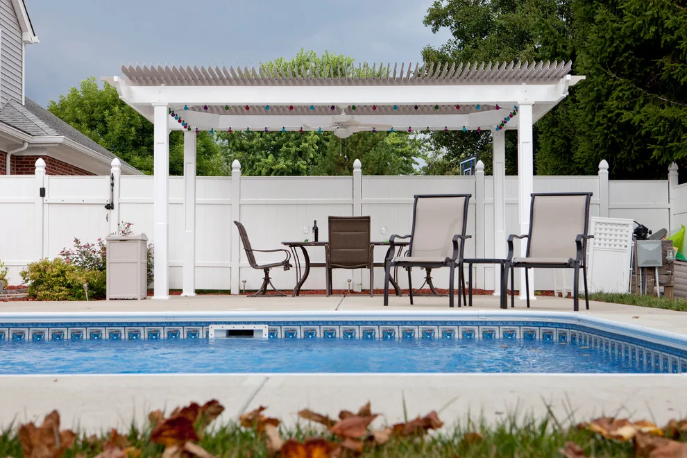 Louvered Roof Patio Cover for Poolside by American Louvered Roof Systems - Photo 5
