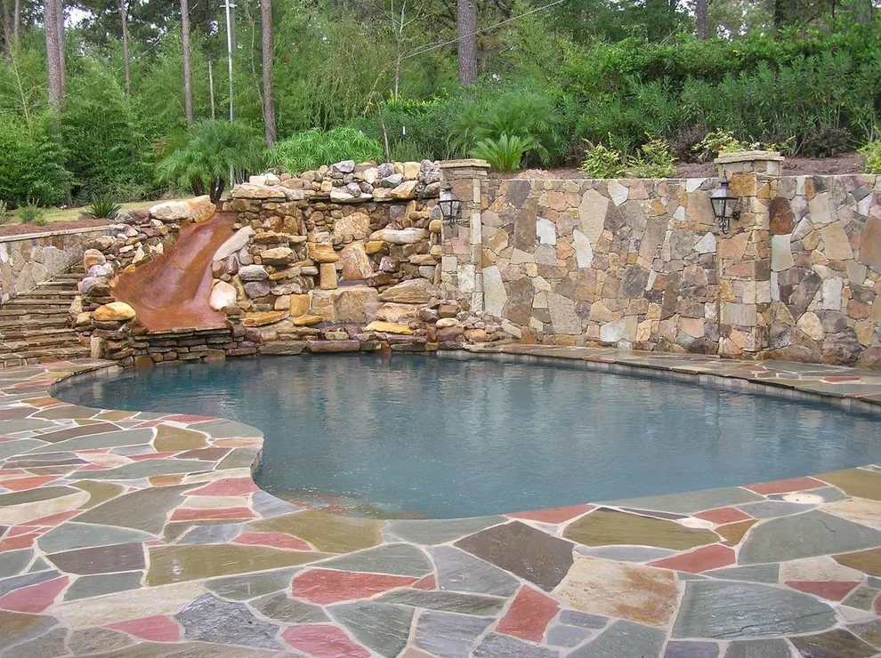 Stone Cascade Slide by Ewing Pool & Spa - Photo 3