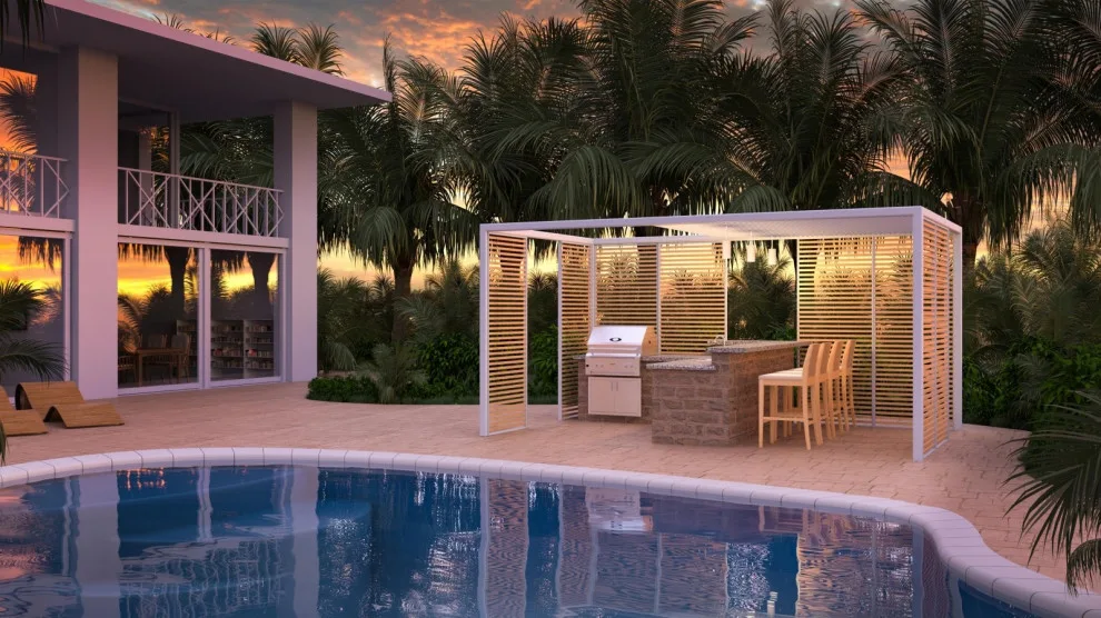 Cabana by the Pool, Mixed Project Images by Structerra Outdoor - Photo 3