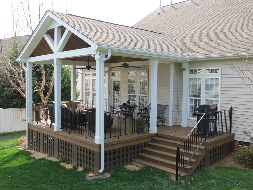 Veranda and Patio by Deckscapes Inc - Photo 15
