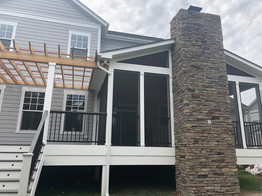 Veranda and Hearth/Flue by M.C. Fence And Deck - Photo 6