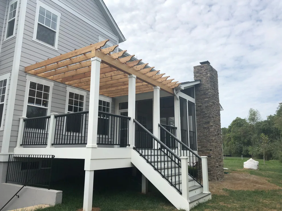 Veranda and Hearth/Flue by M.C. Fence And Deck - Photo 5