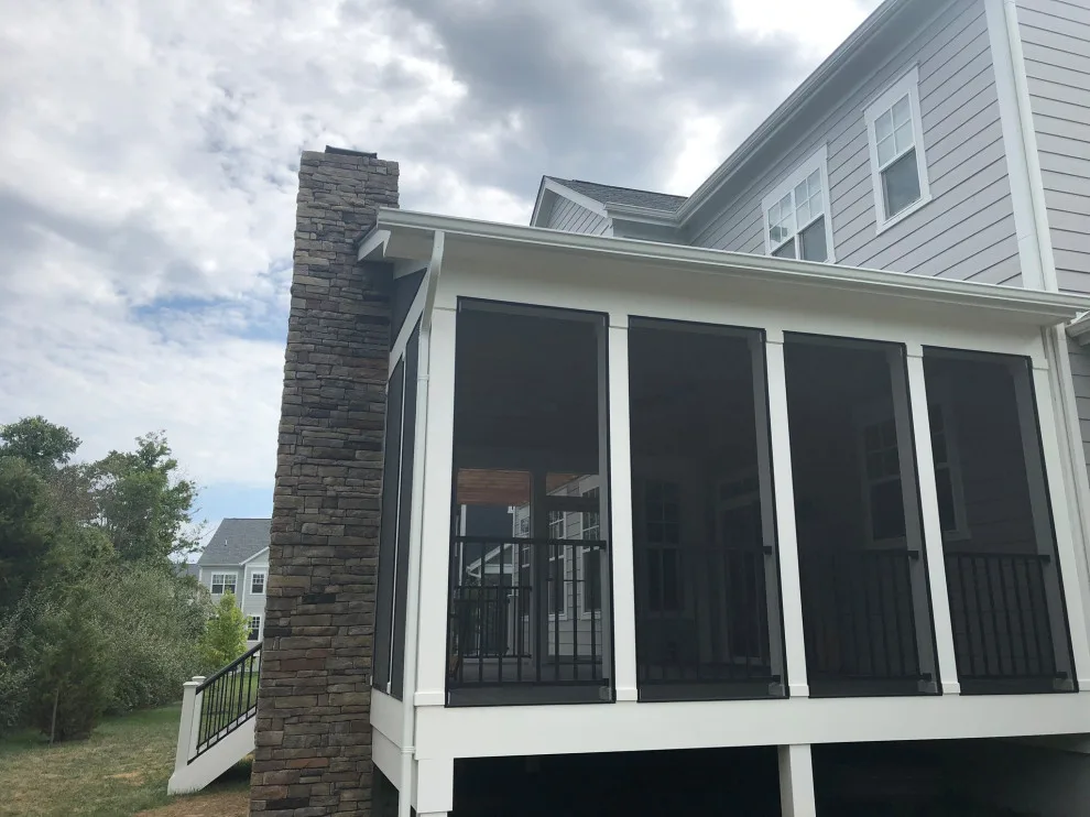 Veranda and Hearth/Flue by M.C. Fence And Deck - Photo 3