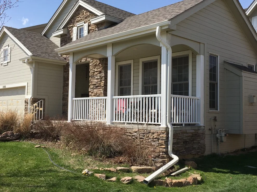 Porch Composite Post and Railing Renovation by Sterling Pride Construction LLC - Photo 2