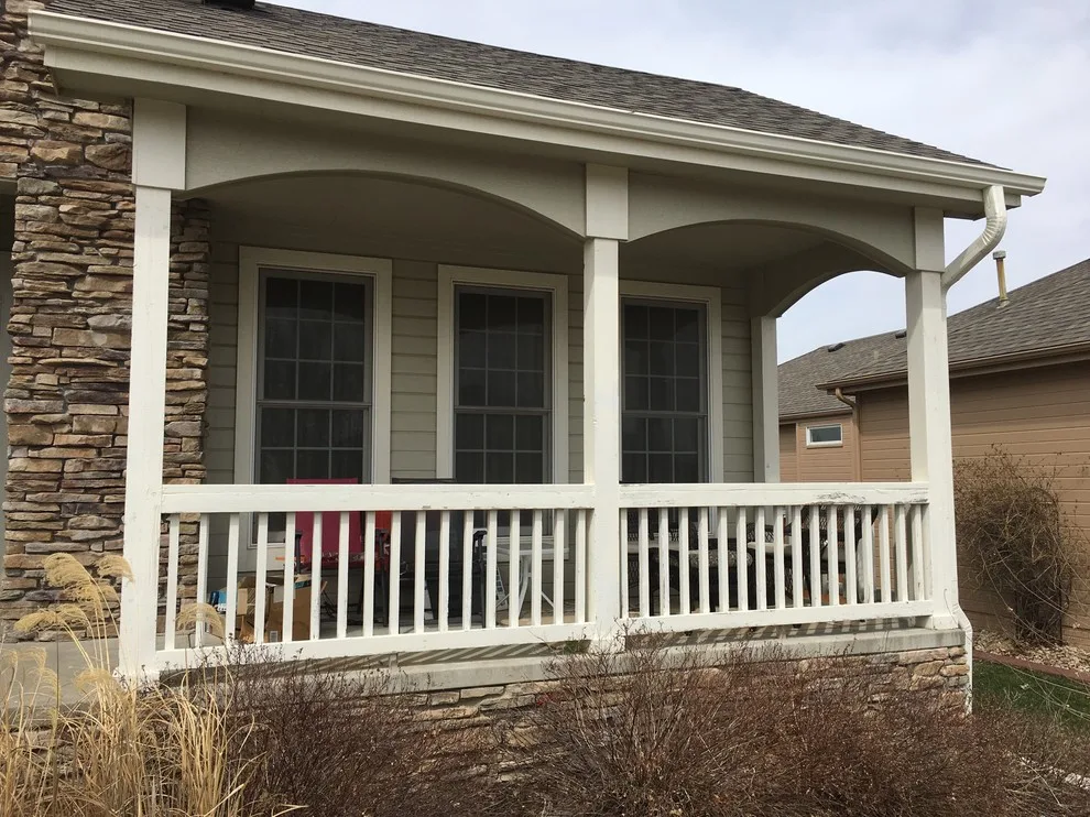 Porch Composite Post and Railing Renovation by Sterling Pride Construction LLC - Photo 5