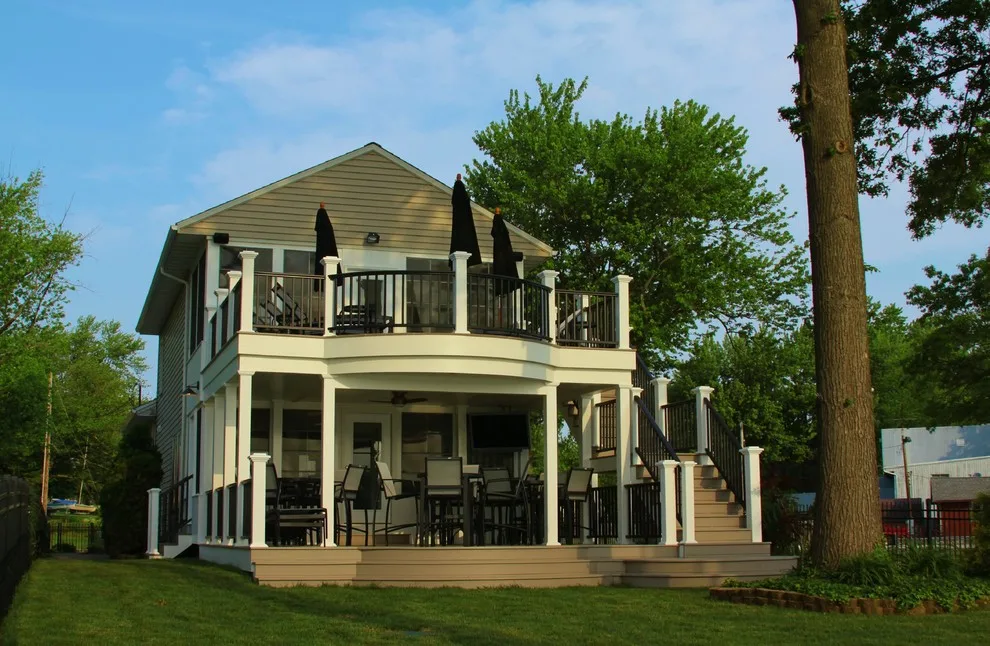 Portage Lakes Residence Remodeling and New Deck Construction by TimberTech - Photo 4