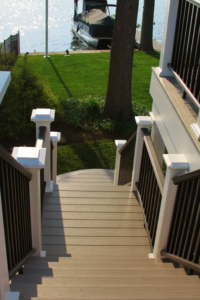 Portage Lakes Residence Remodeling and New Deck Construction by TimberTech - Photo 6